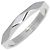 Boucheron Facette Pt950 Ring Größe 55 Silber