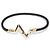 Bracciale Louis Vuitton Play Volt Sottosopra GM Au750 Taglia 17 Nero