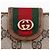 Borsa a mano in PVC GG intrecciato Gucci Marrone - vista 13