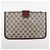 Borsa a mano in PVC GG intrecciato Gucci Marrone - vista 15