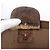 Borsa a mano in PVC GG intrecciato Gucci Marrone - vista 17