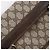 Borsa a mano in PVC GG intrecciato Gucci Marrone - vista 9