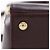 Autre Marque Borsa 2 in 2 in vitello Gold Pfeil Marrone Bordò - vista 12