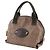 Autre Marque Nylon-Handtasche mit Uzura-Muster von Borbonese Braun Bronze - Ansicht 2