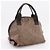 Autre Marque Nylon-Handtasche mit Uzura-Muster von Borbonese Braun Bronze - Ansicht 3