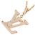 Collana Louis Vuitton 750 Oro Giallo PandaNtif LV GM Q93849 D'oro