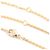 Collana Louis Vuitton 750 Oro Giallo PandaNtif LV GM Q93849 D'oro - vista 7
