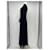 Chanel Langes schwarzes Samtkleid - Ansicht 3