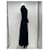 Chanel Langes schwarzes Samtkleid - Ansicht 4