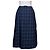 Falda Burberry de lana azul a cuadros - vista 6