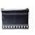 Borsa a spalla in pelle con logo Y-cut Yves Saint Laurent Blu navy  - vista 2