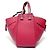 Borsa in pelle Hammock Loewe in rosa - vista 2