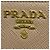 Portamonete rotondo con zip Prada in rosa beige - vista 7