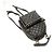 Zaino in pelle nera con borchie Valentino Nero - vista 8