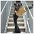 Borsa Tote Gucci GG Stampata Oro D'oro - vista 14