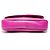 Borsa a Spalla Gucci Soho G-Stitch con Frange Rosa - vista 7