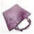 Bolsa tote de couro roxa Gucci Roxo - vista 8