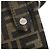 FENDI x FRAGMENT Borsa Baguette Zucca Pieghevole Marrone - vista 13
