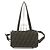 FENDI x FRAGMENT Borsa Baguette Zucca Pieghevole Marrone - vista 5