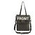 FENDI x FRAGMENT Borsa Baguette Zucca Pieghevole Marrone - vista 7