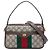 Gucci Ophidia Beiger kleiner GG Supreme Web Top Handle Bag