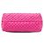 Pochette in nappa trapuntata rosa Bottega Veneta - vista 3