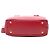 Borsa a mano Prada Saffiano Lux rossa Rosso - vista 3