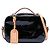 Borsa a tracolla Santa Monica in Vernis Monogram nero di Louis Vuitton
