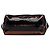 Borsa tote Prada in satin a righe paillettate marrone Bronzo - vista 3
