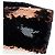 Borsa tote Prada in satin a righe paillettate marrone Bronzo - vista 6