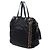 Prada Black Tessuto Whipstitched Logo Oro Tassel Satchel - view 2