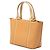 Braune Leder-Tote von Burberry Karamell - Ansicht 2