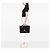 Borsa a Tracolla in Caviar Nero Chanel - vista 7