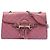 Borsa a Spalla Gucci Pink Medium Guccissima Emily Rosa
