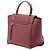 Céline Belt bag in pelle di vitello micrograna rossa Celine Rosso Bordò - vista 2