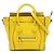 Luggage Céline Celine Gelbe Nano Rindsleder Reisetasche