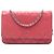 Wallet On Chain Cartera de cadena de cordero rosa CC Wild Stitch de Chanel