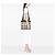 Borsa tote convertibile in tela a quadri beige Burberry - vista 6