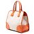 Beige Saffiano-besetzte Canapa-Tasche von Prada - Ansicht 2