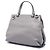 Bamboo Borsa quotidiana piccola in pelle grigia con bambù Gucci Marrone - vista 2
