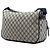 Gucci Borsa Crossbody Doppia Tasca GG Supreme Beige - vista 2
