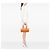 Louis Vuitton Soufflot Arancione Epi - vista 7