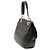 Céline Borsa a tracolla in pelle nera con occhielli Celine Nero - vista 2