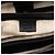 Bolsa Tote Diana Média em Couro Preto com Bambu Gucci - vista 5