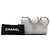 Wallet On Chain Cartera con Cadena 19 de Cuir de Cordero Gris de Chanel Castaño - vista 8