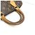 Borsa Alma Monogram Louis Vuitton - vista 3