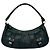 Christian Dior Leder Schultertasche Schwarz