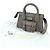 Chloé Edith Mini Borsa - Borsa in pelle grigia Marrone - vista 2