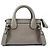 Chloé Edith Mini Borsa - Borsa in pelle grigia Marrone - vista 3