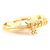 Spilla a spirale Coco Mark Vintage 94P di Chanel D'oro - vista 4